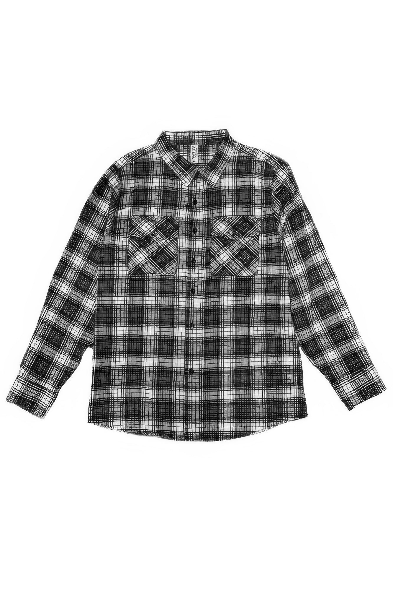 Womens Boyfriend Long Sleeve Checkered Flannel